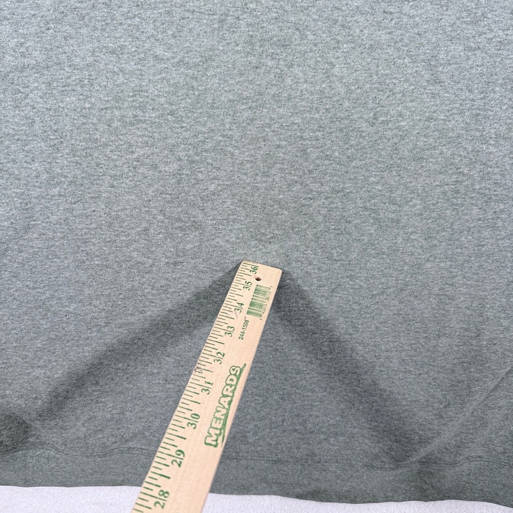 Vintage 90s Nike Spellout Crewneck Sweatshirt XL Sage Green Center Embroidered - Picture 7 of 16